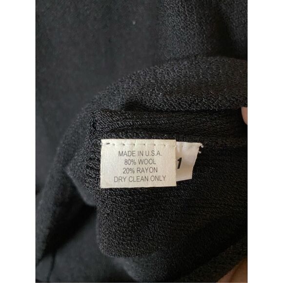 Size XL, vintage Steve Fabrikant, sold at Neiman Marcus 2 piece wool/rayon set. - Picture 11 of 11